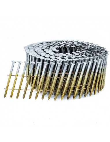 Coltº 1-3/4" x .090" Ring Shank Galvanized Coil Nails, 3,600 ct