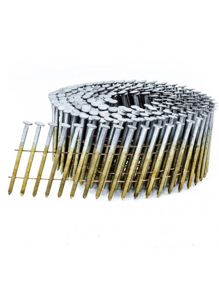 Coltº 1-3/4" x .090" Ring Shank Galvanized Coil Nails, 3,600 ct