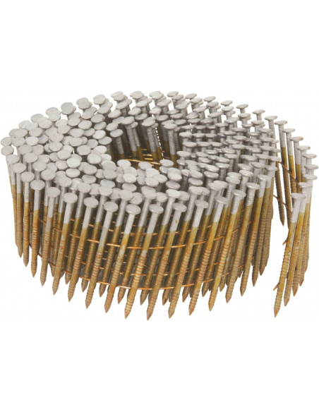 Colt 2" x .090" Ring Shank Galvanized Coil Nails, 3,600 ct