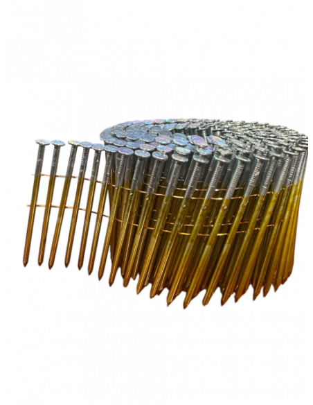 Colt 3" x .120" Smooth Shank Coil Nails, 4,500 ct