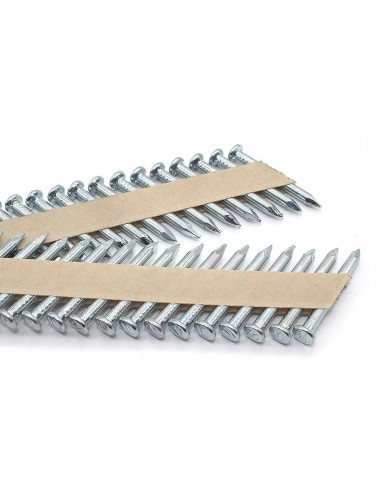 Colt 2-1/2" x .148" Smooth Shank Galvanized Joist Hanger Paper Tape Nails, 2,000 ct