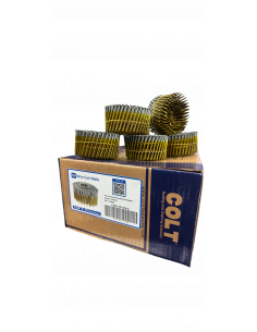 Colt 2-3/8" x .113" Ring Shank Coil Nails, 6,000 ct 2