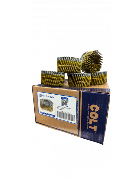 Colt 2-3/8" x .113" Ring Shank Coil Nails, 6,000 ct