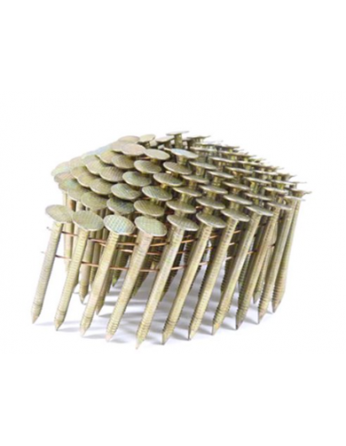 Colt 1-3/4" x .120" Smooth Shank Electro-Galvanized Roofing Coil Nails, 7,200 ct