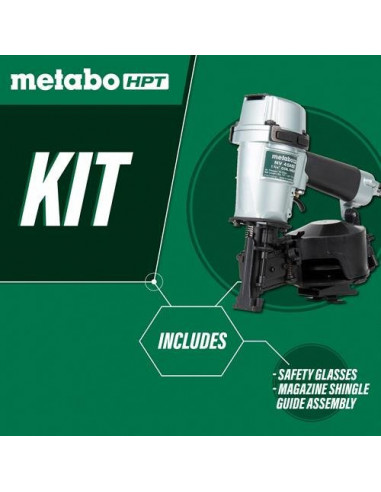 1-3/4 Inch Coil Roofing Nailer | Metabo HPT NV45AB2