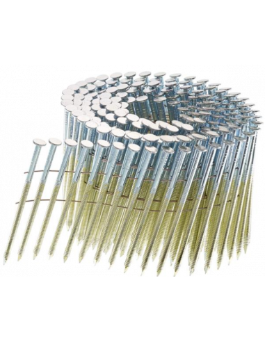 Colt 2-3/8" x .113" Ring Shank Galvanized Coil Nails, 6,000 ct